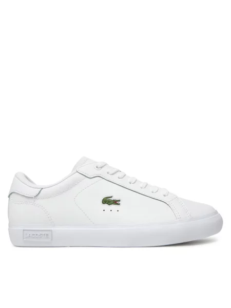 Sneakersy Lacoste białe