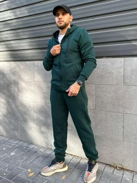 Костюмный костюм Umon зеленый