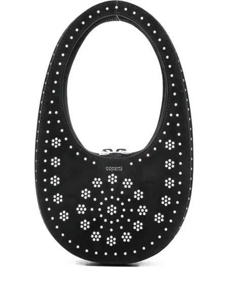 Geantă Coperni cu model floral negru