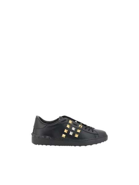 Sneakersy Valentino Garavani skórzane czarne