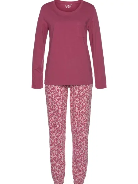 VIVANCE Pižama Dreams / malina roza