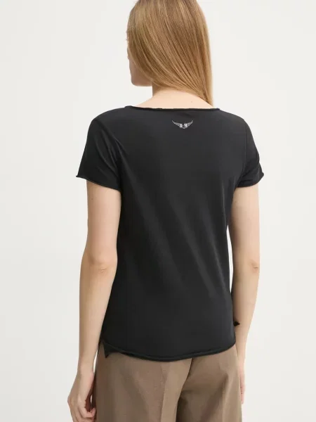 ZADIG&VOLTAIRE póló női fekete