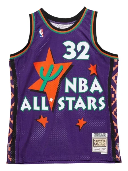 Cămașă Mitchell & Ness violet