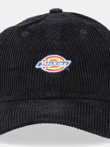 Menčestrová šiltovka Dickies čierna