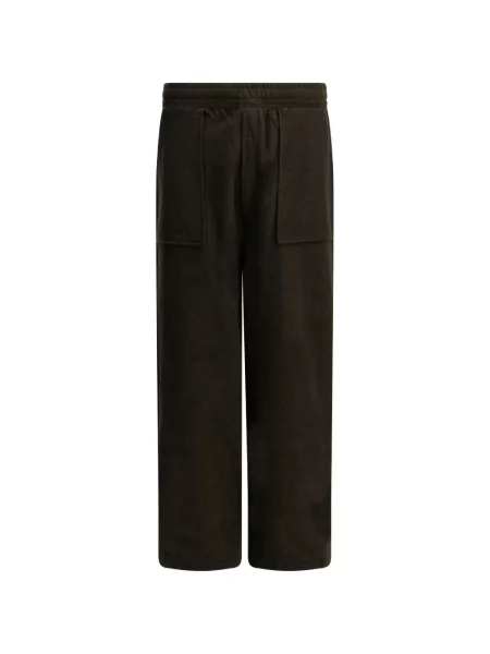 Pantaloni Maison Kitsune alergare maro