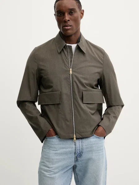 Paul Smith geaca de lana gri