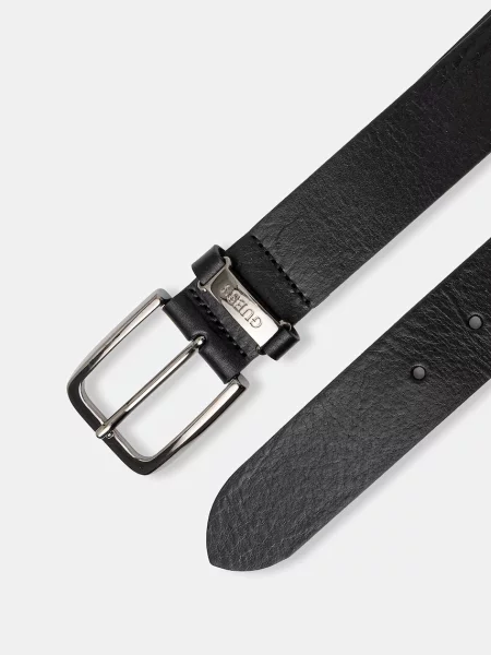 Кожаный ремень Guess с ремешками