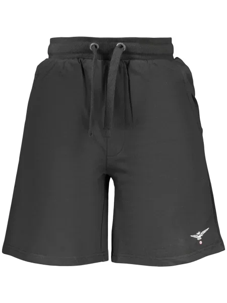 Pantaloni scurți de sport Accademia Militare negru