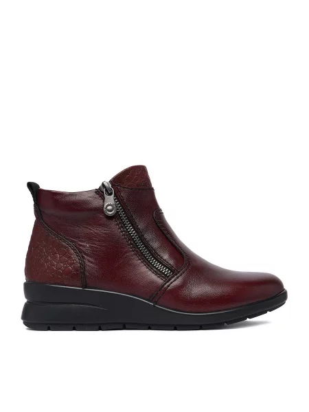 Botine Rieker Vișiniu