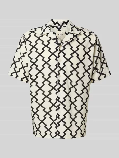 Koszula casualowa z kołnierzem z połami model ‘HOWIE’ Redefined Rebel