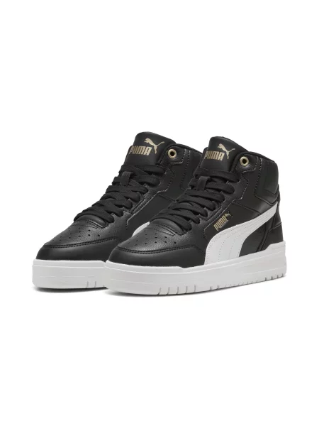 PUMA Młodzieżowe sneakersy Shuffle Downtown Mid Buty czarny