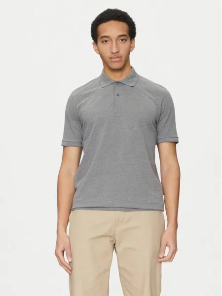 Selected Homme Tricou polo gri