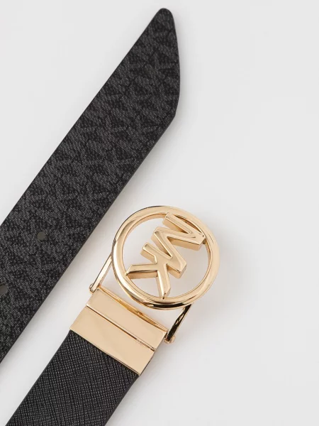 Двусторонний ремень Michael Michael Kors с ремешками черный