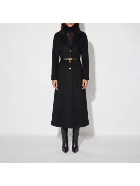 Płaszcz Elisabetta Franchi czarny