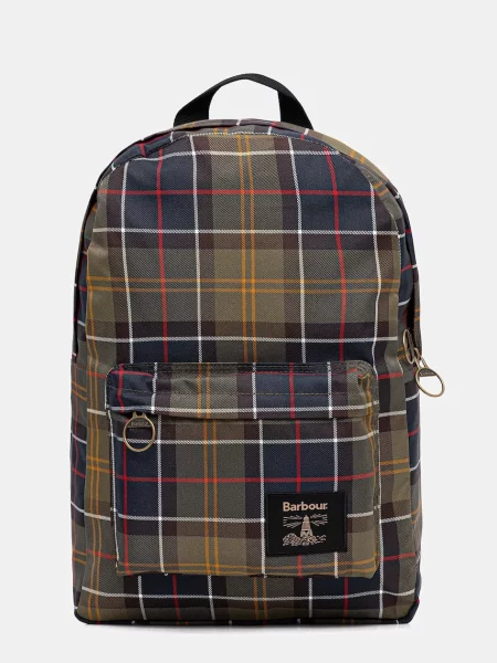 Barbour rucsac mare cu imprimeu verde