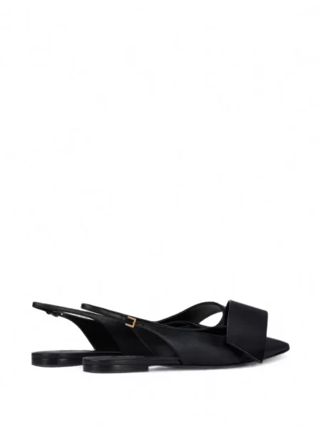 Pantofi cu toc Givenchy din piele fără toc negru