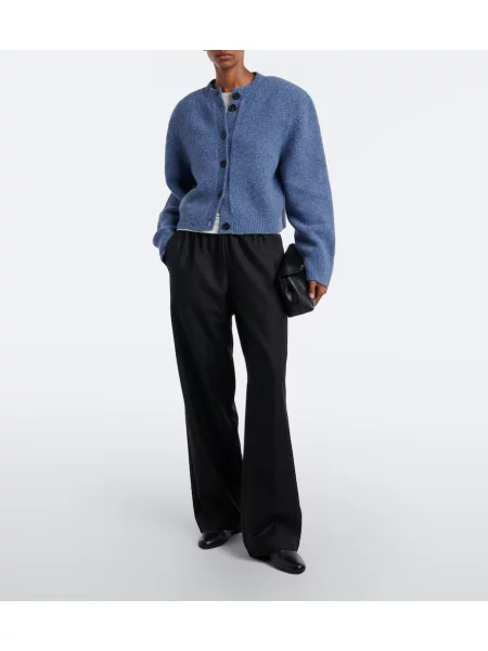 Pantaloni Róhe de lână negru