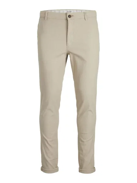JACK & JONES Pantaloni JJMarco crem negru
