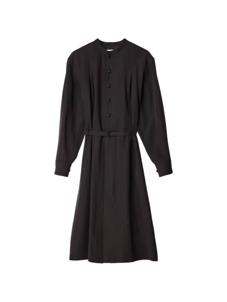 Cu centură rochie Lemaire de lână maro