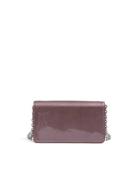 Torebka Maison Margiela skórzana fioletowa