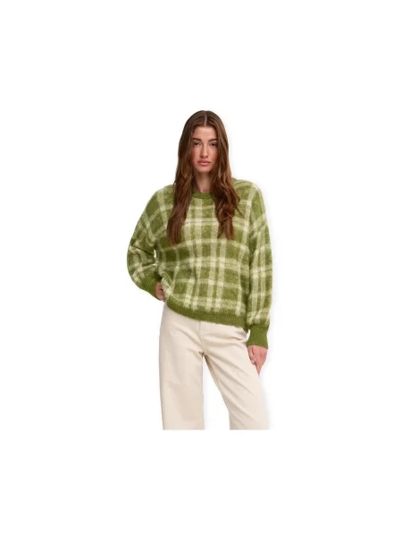 Pulover Only tricotate verde