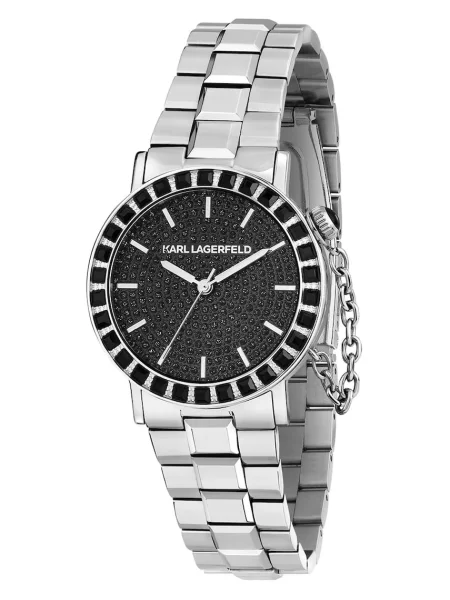 Ceas KARL LAGERFELD argintiu
