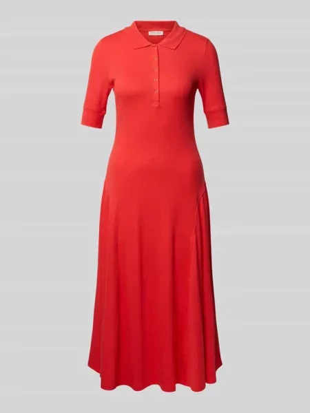 Sukienka polo z listwą na zatrzaski Christian Berg Woman