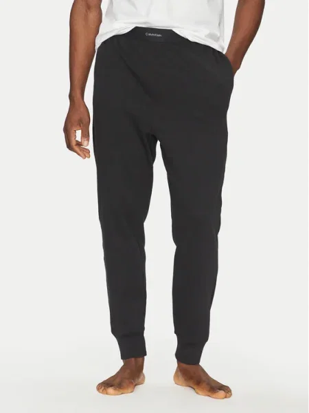 Calvin Klein Underwear Pantaloni pijama Regular Fit negru