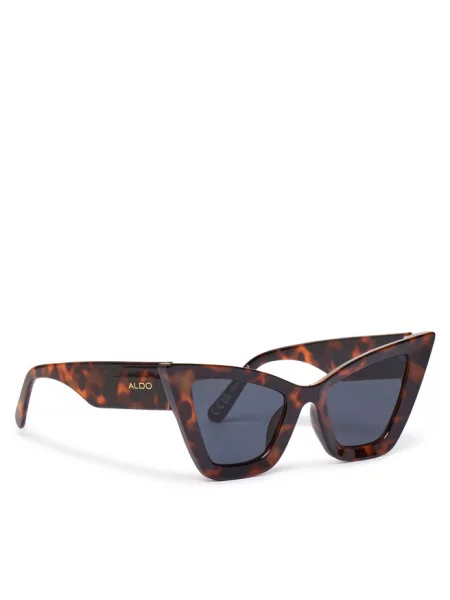 Okulary przeciwsłoneczne Aldo brązowe