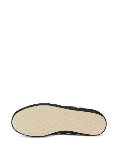 Sneakerși Adidas Gazelle din piele cu bretele albastru