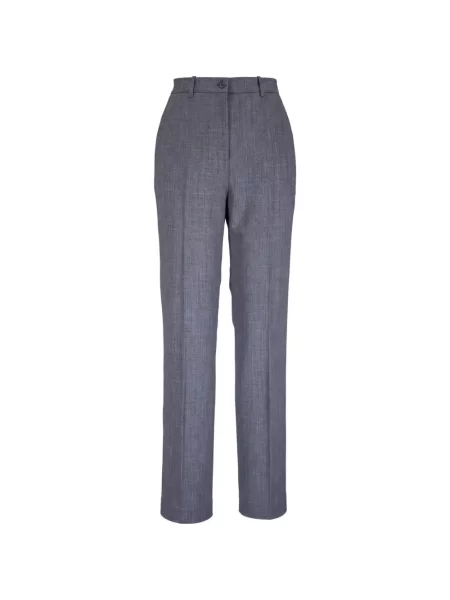 Pantaloni Michael Kors de lână gri