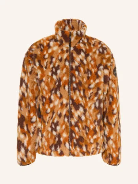 Napapijri Kurtka Z Polaru Fleece braun brązowa