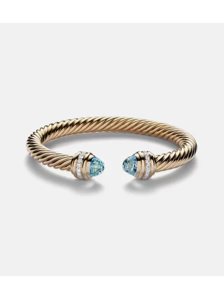 Brăţară David Yurman clasică auriu