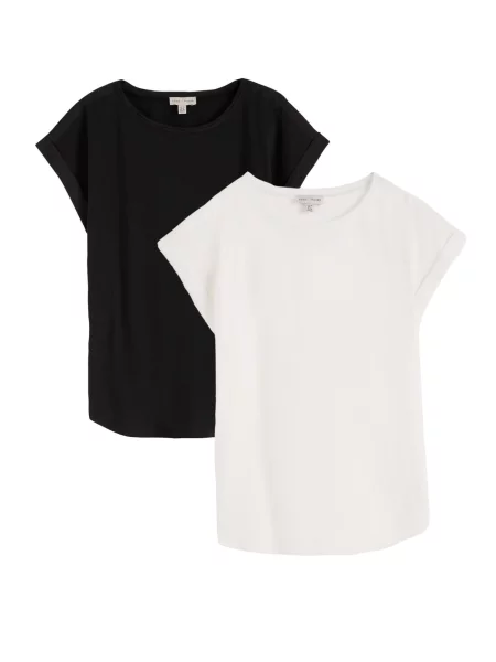Love & roses Tricou negru alb