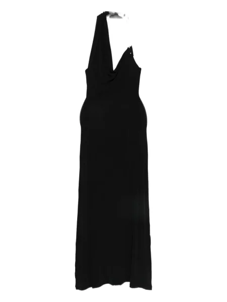 Rochie Aya Muse cu gât halter de costum albastru