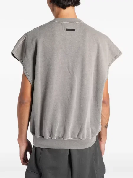 Елек Fear Of God с принт сиво