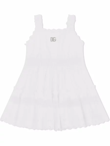 Sukienka dziecięca Dolce And Gabbana biała