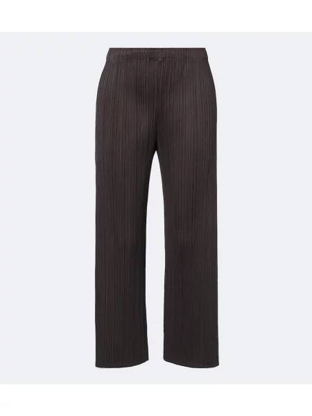 Pantaloni Pleats Please Issey Miyake gri