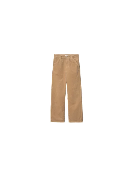 Carhartt WIP W Simple Pant Peanut Kobiety Spodnie Carhartt WIP Jasnobrązowy Size: 28