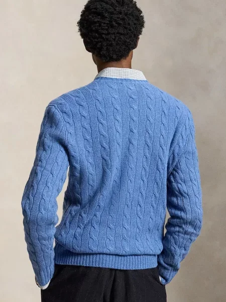 Polo Ralph Lauren pánsky sveter modrá
