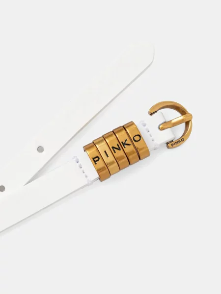Pinko de piele alb