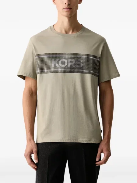 Tricou Michael Kors din jerseu cu autograf