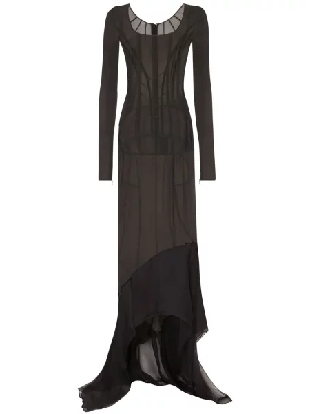 Rochie Dolce & Gabbana transparente de costum negru