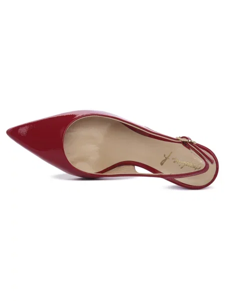 Pantofi Angelina Folies roșu