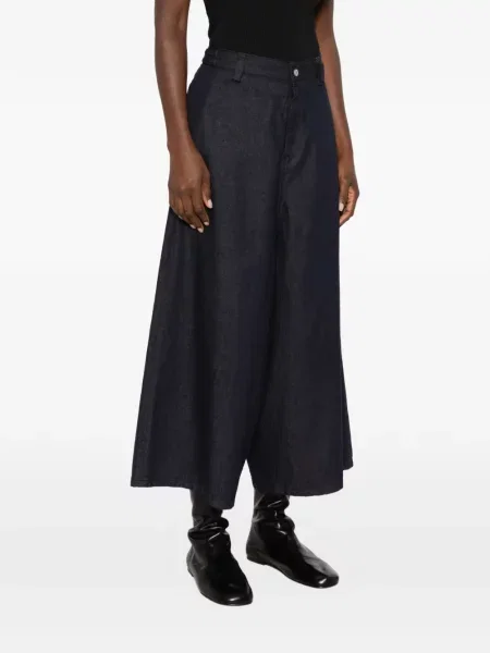 Decupat blugi Yohji Yamamoto albastru