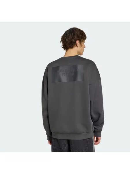 BLUZA AUDI REVOLUT F1 TEAM ELEVATED CREW SWEAT czarna