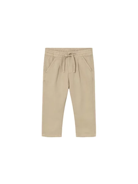 Kalhoty z materiálu Mayoral béžové