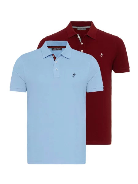 Jacey Quinn Majica plava / vina bijela