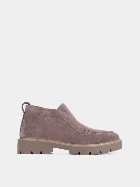 Велюрові Черевики Attizzare бежевий