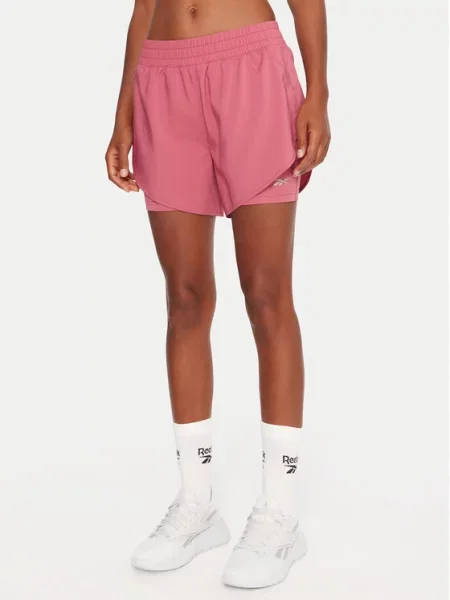 Sportovní kraťasy Reebok růžové